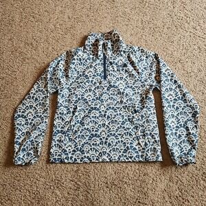 The North Face Anorak Windbreaker Women's XS Teal Pullover‎ Jacket